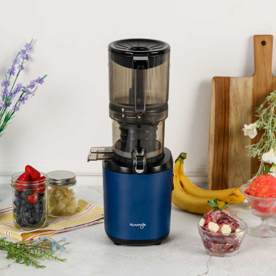 Apresentação AUTO6 Slow Juicer Mãos Livres Azul Marinho